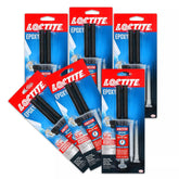 Loctite Epoxy Instant Mix, Translucent Yellow, 0.47 fl. oz. Syringe, 6 Pack - 5 Minute Set, Strong Bonding 2 Part Epoxy