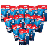 Loctite Super Glue Liquid, Clear, 0.07 fl oz Tube, 12 Pack - Superglue for Plastic, Wood, Metal, Crafts & Repair, Cyanoacrylate Adhesive Instant Glue, Quick Dry