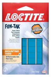 Loctite Fun-Tak Mounting Putty, Blue, 2 oz, Pack of 1