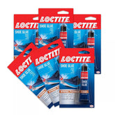 Loctite Shoe Glue, Strong & Flexible Fabric Glue, Resistant to Water, Impact, & Vibrations, Dries Clear - 0.6 fl oz Bottle, 6 Pack