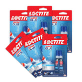 Loctite Super Glue Gel, Clear, 0.14 fl oz Tube, 6 Pack - Superglue for Plastic, Wood, Metal, Crafts & Repair, Cyanoacrylate Adhesive Instant Glue, Quick Dry