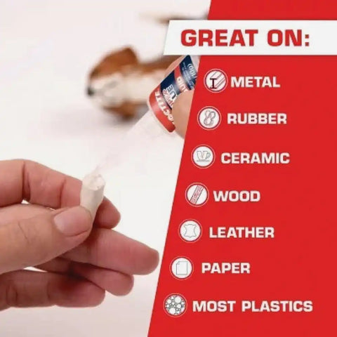 Loctite Super Glue Liquid Longneck Bottle, 5g Bottle (Pack of 1) Instant Adhesive for Plastic, Wood & Metal, Clear Superglue with Extra Long Precision Nozzle, Quick‑Dry Formula