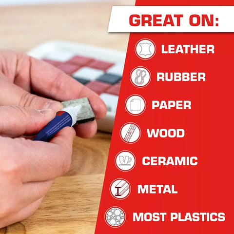 Loctite Super Glue Liquid, Clear, 0.14 fl oz Tube, 6 Pack - Superglue for Plastic, Wood, Metal, Crafts & Repair, Cyanoacrylate Adhesive Instant Glue, Quick Dry