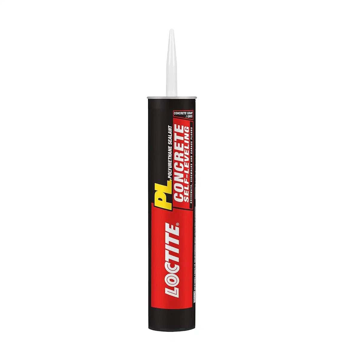 Loctite PL Self-Leveling Concrete, Limestone Polyurethane Sealant, 28 fl oz Cartridge, 1 Pack