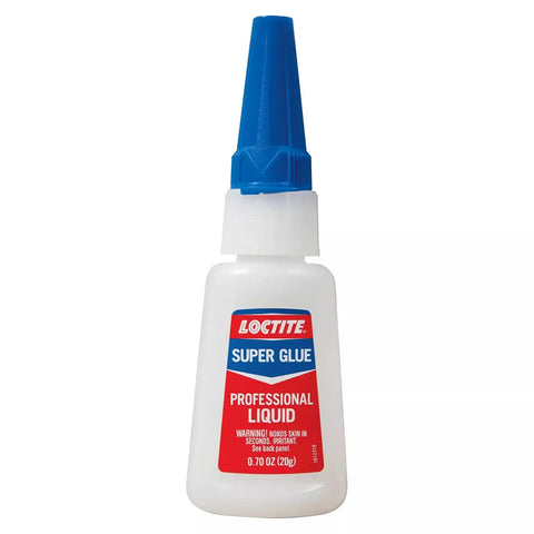 Loctite Super Glue Liquid Professional, 20g Bottle (Pack of 12) Heavy‑Duty Instant Adhesive for Plastic, Wood & Metal, Clear Superglue with Precision Nozzle, Quick‑Dry Formula
