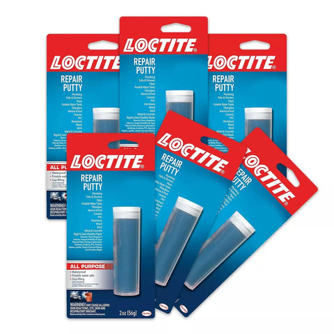 Loctite Epoxy Multi Purpose Repair Putty , 2 oz Stick, 6 Pack