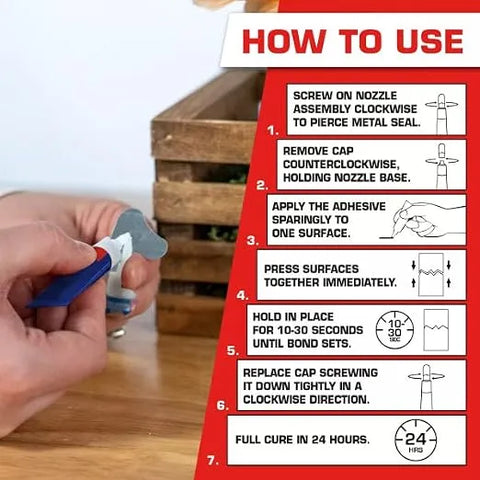 Loctite Super Glue Liquid, Clear, 0.07 fl oz Tube, 12 Pack - Superglue for Plastic, Wood, Metal, Crafts & Repair, Cyanoacrylate Adhesive Instant Glue, Quick Dry